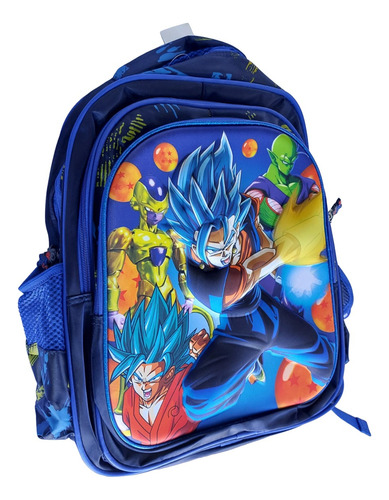 Maleta Morral Escolar Dragon Ball Z Goku Niños Mochila Grand