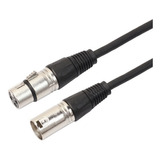 Cable Xlr Para Microfono Pro Macho/hembra De 8m Alta Calidad