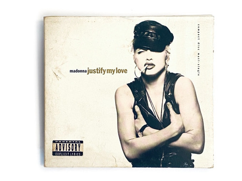 Justify My Love Madonna Maxi Single Cd Importado Usa