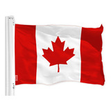 G128 Canada Bandera Canadiense | 2x3 Pies | Poliéster 150d I