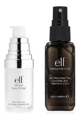 Elf Primer Y Fijador Original 100% Maquillaje Rostro Makeup