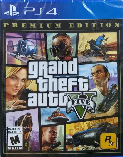 Grand Theft Auto V Premium Edition (gta V) - Ps4 