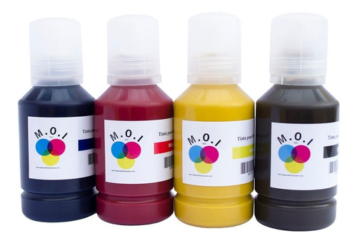 Kit De Tinta Moi Coreana Sublimación Para Epson 120ml