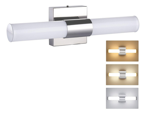 Trlife Moderna Lampara De Tocador De Bano Regulable, Luz Led