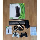 Consola Xbox 360 Con Caja Manuales Y 2 Joysticks Original