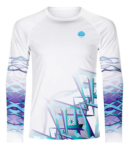 Playera Hombre Upf 50+ Manga Larga Transpirable Suave | Meses sin interés