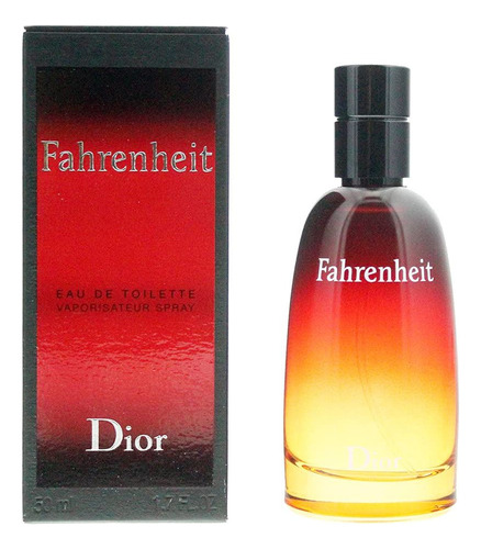 Perfume Christian Dior Fahrenheit Edt 50ml Para Hombre