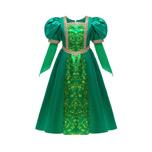 Princess Fiona Cos Girls Princess Dress Filme Infantil Shrek | Frete grátis