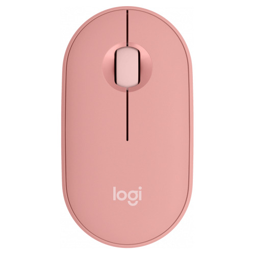 Mouse Sem Fio Logitech Pebble Mouse 2 M350s Rosa 910-007048