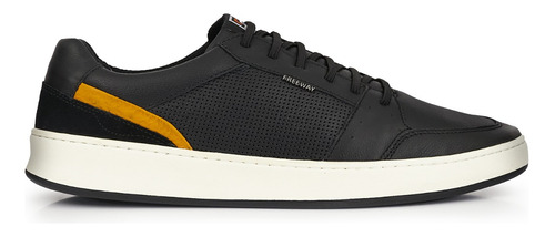 Zapatilla Cuero Freeway Hombre Urbana Sneaker Briganti Goma