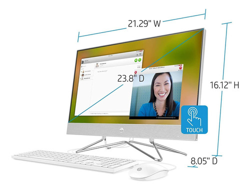 Hp 24-inch All-in-one Touchscreen Desktop Computer, Amd Ryze