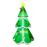 Inflable Navideño Arbol Pino Navidad Con Luz Envío Gratis
