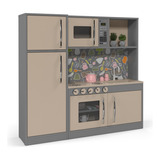 Cozinha Infantil Completa Com Refrigerador P/ Meninas Oferta