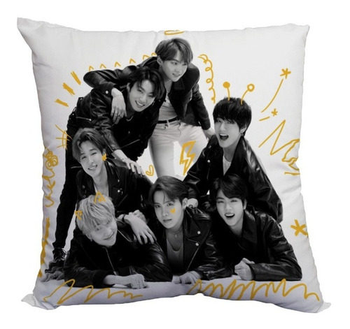 Almohada Bts 35 X 35 Cm C/cierre