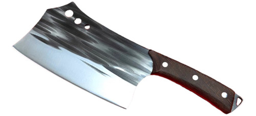 Cuchillo Hacha Cocina Carnicero Profesional Forjado A Mano