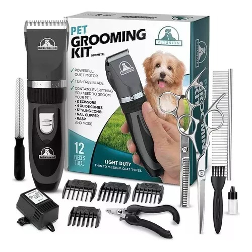 Maquina De Peluquería Canina Kit Mascotas Inalámbrica Full 