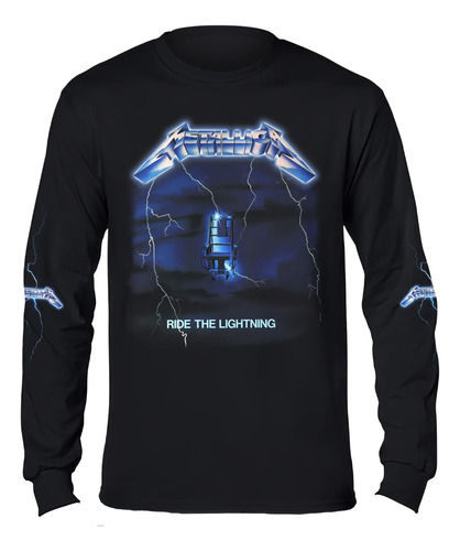 Playera, Metallica, Rock Metal H3
