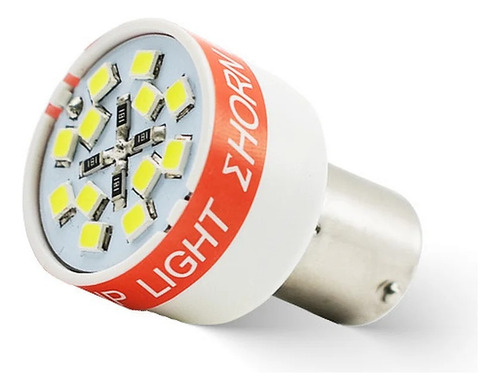 Par Lampara Led P21w 1156 Ba15s  C Zumbador Marcha Atras 24v