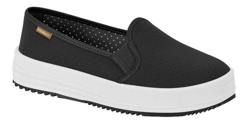 Tênis Moleca Flatform Sem Cadarço Salto Baixo Leve Feminino