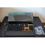 Teclado Mecánico Logitech G513 Carbon Rgb (inglés Us)