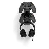 Suporte De Parede P/ 2 Controles Xbox One S Headset Gamer 