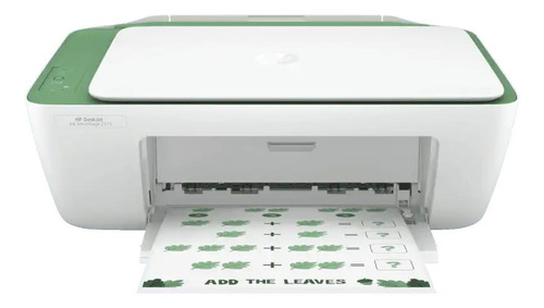 Impresora Todo-en-uno Hp Deskjet Ink Advantage 2375 Color Blanco/verde