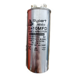 Capacitor De Trabajo Dual 55+10 Mfd 370-450vac 50/60hz ±3