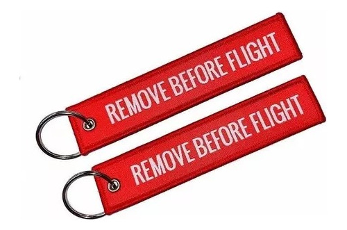 2 Unids/ Llavero Remove Before Flight