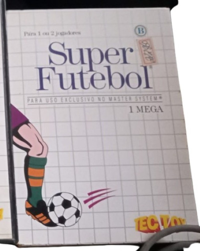 Fita Jogo Super Futebol Master System Tectoy Cartucho 1989
