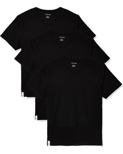 Paquete 3 Camisetas Playeras Lacoste Essentials Original V2