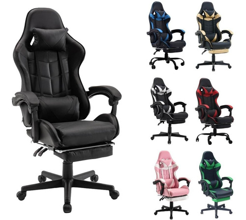 Silla Home Office  Gamer Reclinable