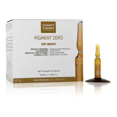 Marti Derm Pigment Zero Ampollas Despigmentantes Vitamina C Facial 30u | Envío gratis
