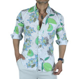 Camisa Guayabera Hawaiana Hombre Diseño 1