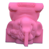 Elefante Molde De Silicona Mini Maceta, Maceta Jarrón Molde