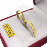 Alianzas Oro 18k 3 Grs El Par Anillos Casamiento Compromiso