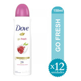 Pack Desodorante Dove Granada 150ml X 12 Unid - Ma