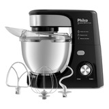 Batedeira Planetária Philco Pbp770pi Turbo Inox 775w Cor Preto 220v