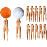 20 Playeras Divertidas Golf Tees De Golf Plastic