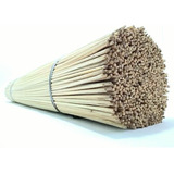 Varetas De Bambu 80cm Pacote Com 50 Unidades 6mm Diâmetro 