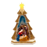 Nacimiento Arbol Pesebre Con Luz De 27 Cm 