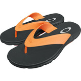 Chinelo Oakley Banks Black Orange