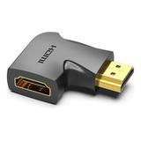 Adaptador Vention Hdmi Certificado Codo 90° En L - Ultra Hd 4k 60hz - Hdmi Hembra A Macho - Aipb0