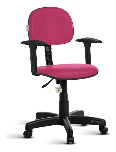 Cadeira Para Escritório Home Office Secretaria Com Braço Rv