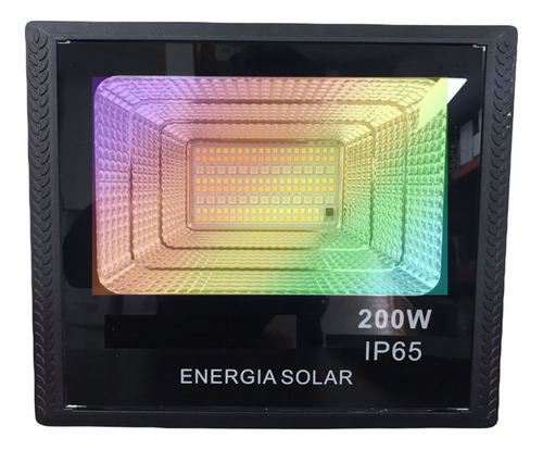 Reflector Led Rgb 50w Solar Exterior