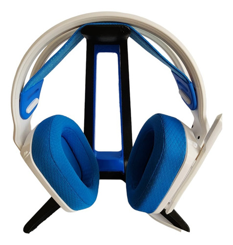 Soporte Auricular Stand Headset Gamer Office Negro/naranja