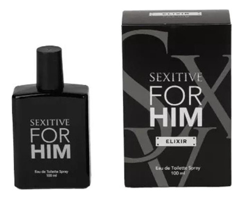 Perfume Hombre For Him Elixir Sexitive 100ml Fragancia Coco