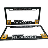 Portaplacas Renault Rs, Par  (2) Piezas.