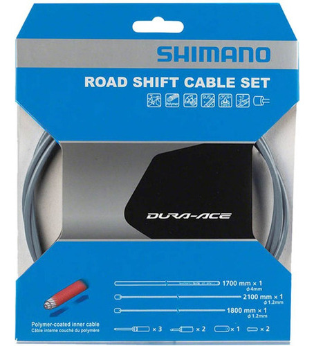 Kit Shimano Dura Ace Cables Y Funda De Cambio Bicicleta Ruta