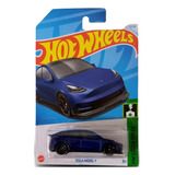 Tesla Model Y Azul Hot Wheels B24