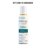 Kit Imecap Hair Max Shampoo Antiqueda Com 10un De 200ml Cada